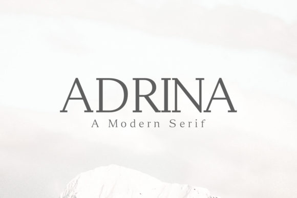 Adrina Font: Elegant Handwritten Style