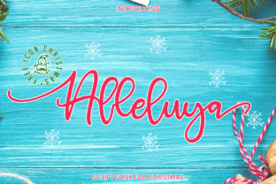 Alleluya Font for Creative Makers