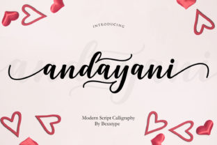 Andayani Script Font for Business Branding