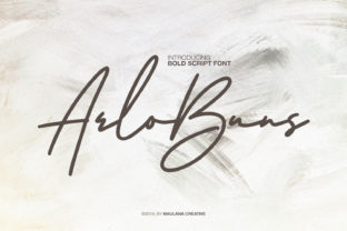 Arlobuns: A Handwritten Font for Thoughtful Design