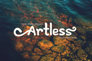 Artless Font: Elegant Script for Stunning Designs