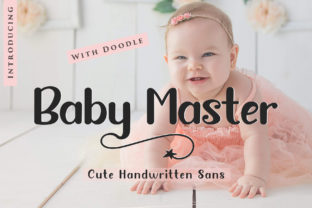 Baby Master: A Handwritten Font for Kids-Friendly Typography