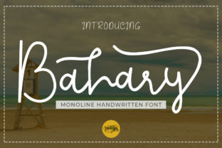 Bahary: A Luxurious Handwritten Font