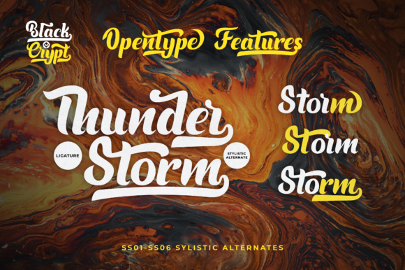 Blackcrypt: A Bold Handwritten Font for Business Branding