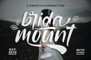 Bridamount Font for Creative Makers