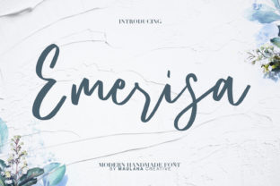 Emerisa: A Handwritten Font for Polished Branding