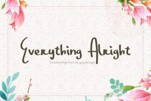 Everything Alright Font for Bold Campaigns