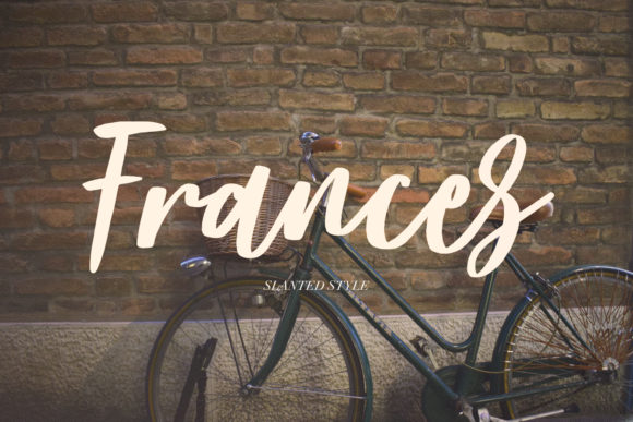Frances Font: Elegant Script for Digital Campaigns