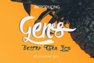 Gens Better Than You — A Script Handwritten Font for Modern Branding Projects