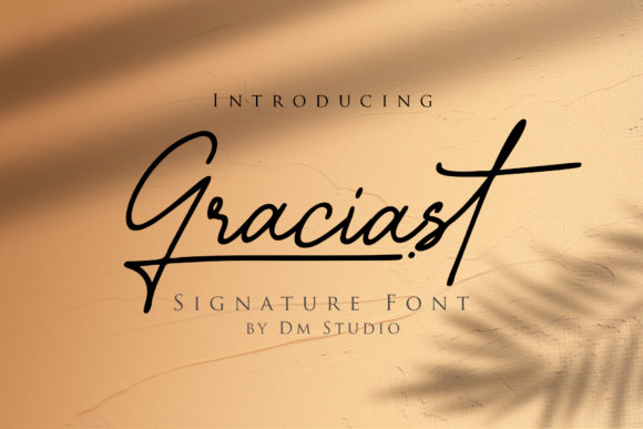 Graciast Font for Elegant Web Design