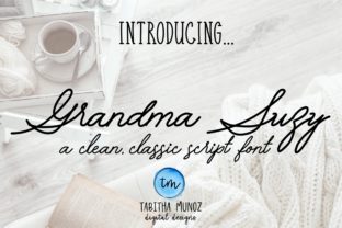 Grandma Suzy Font for Business Branding