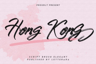 Hong Kong Font for Handmade and Craft Projects