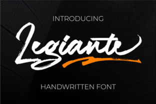 Legiante: A Handwritten Font for Web Design