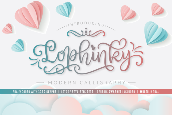 Lophinky: A Quirky Handwritten Font