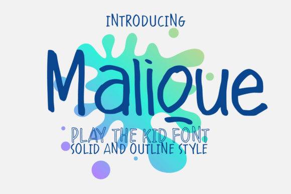 Malique Font: Sweet Script for Creative Makers