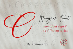Monogram C Monofont Caps C