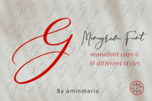 Monogram G Monofont Caps G
