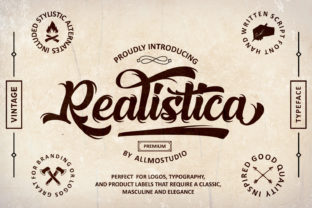 Realistica: A Bold Font for Modern Campaigns
