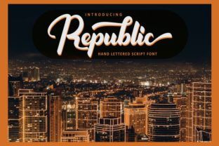 Republic Font for Web Design