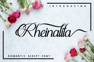 Rheinalita: A Sweet Handwritten Font for Creative Projects
