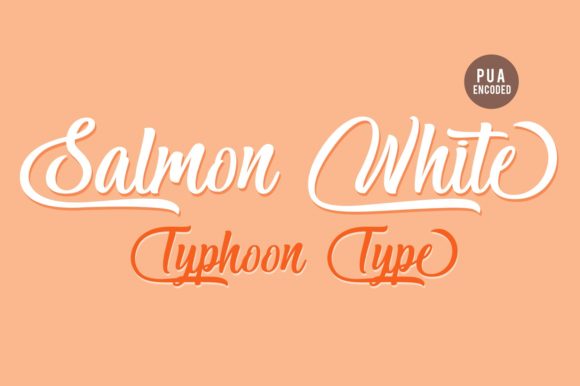 Salmon White Font Review