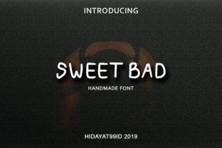 Sweet Bad Font for Web Design