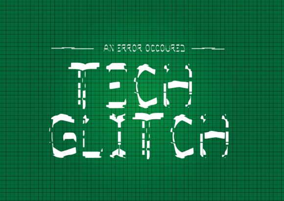 Tech Glitch Font Review: A Modern Handwritten Typeface for Creative Projects