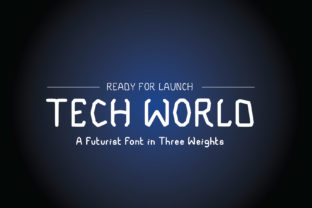 Tech World Font for Business Branding
