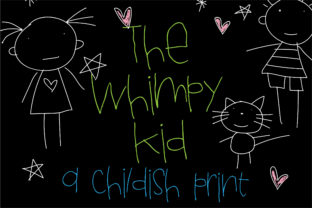 The Whimpy Kid Font for Playful Branding