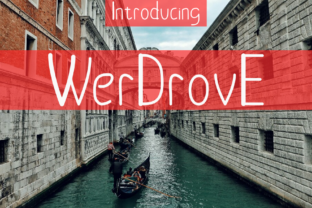 Werdrove: The Handwritten Font That Elevates Your Campaign