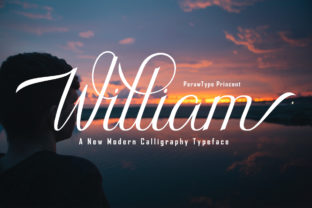 William Font for Business Branding