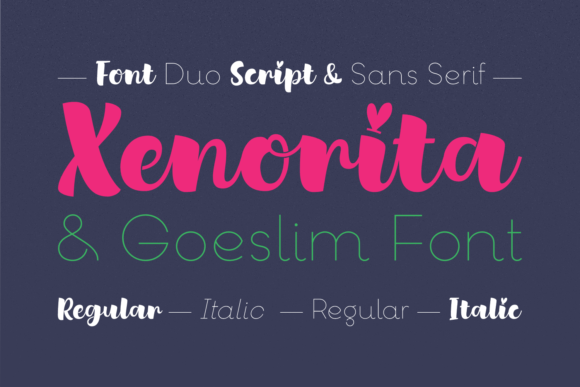Xenorita Goeslim Duo Font