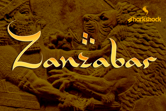 Zanzabar Font for Creative Design
