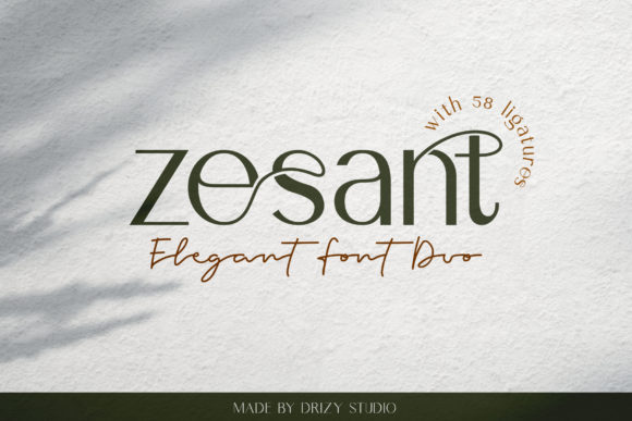 Zesant Font: Elevate Your Brand Identity with Modern Typography